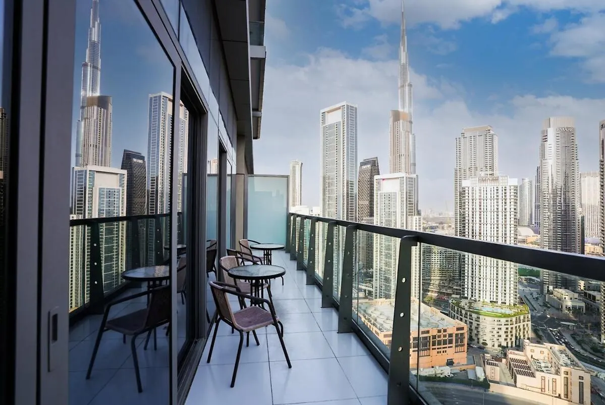 Apartmán Sky Infinity Pool, Burj Khalifa Views Dubaj